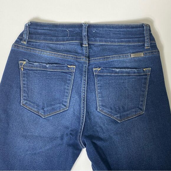 Kancan Holly Midrise Skinny Jeans Dark Wash Blue Women's Size 5/26 - Picture 6 of 14